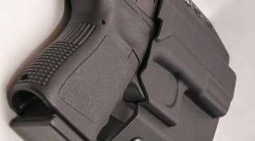 handgun in a holster