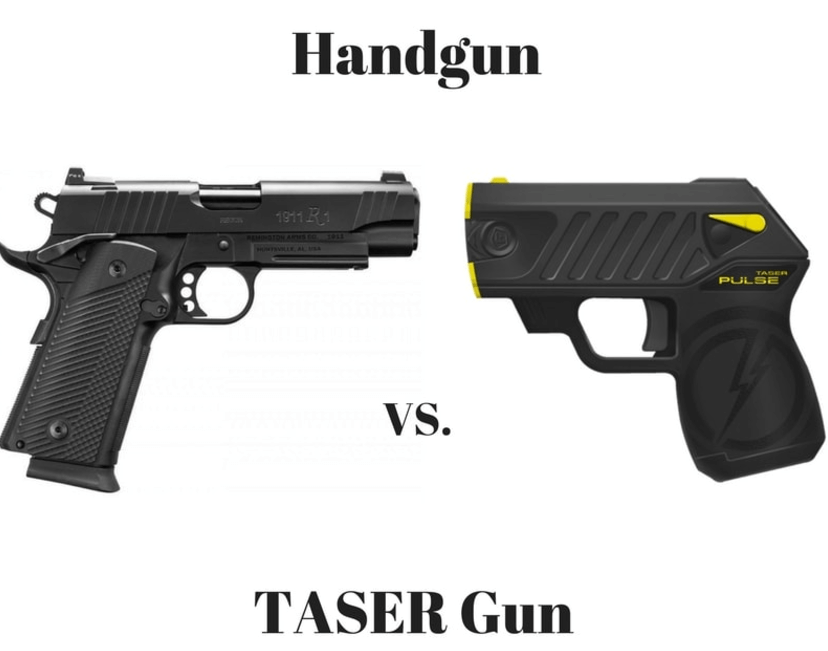 Normal Gun Handgun vs Taser: A Comprehensive Comparison of Self-Defense Options ...